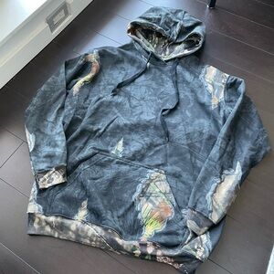 NEW Cabelas Redhead Mossy Oak Multicolor Camouflage Hunting Camping Hoodie